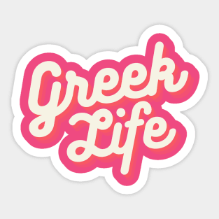 greek life Sticker